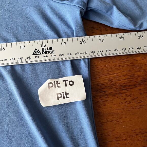 Susan Graver Women's M Tunic Top Stretch Knit Hi-Low Hem‎ Basic Casual Travel - Picture 7 of 10